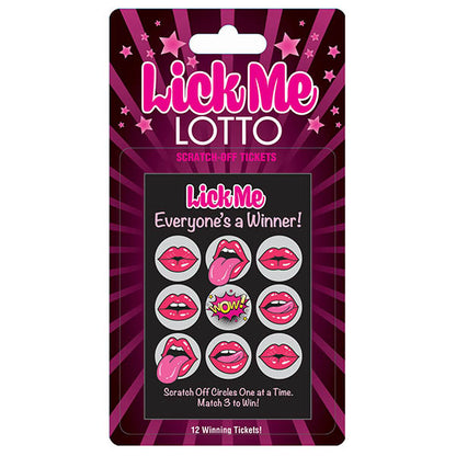 Lick Me Lotto - Naughty Scratcher