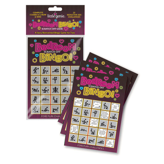 Bedroom Bingo Foreplay Scratcher Card