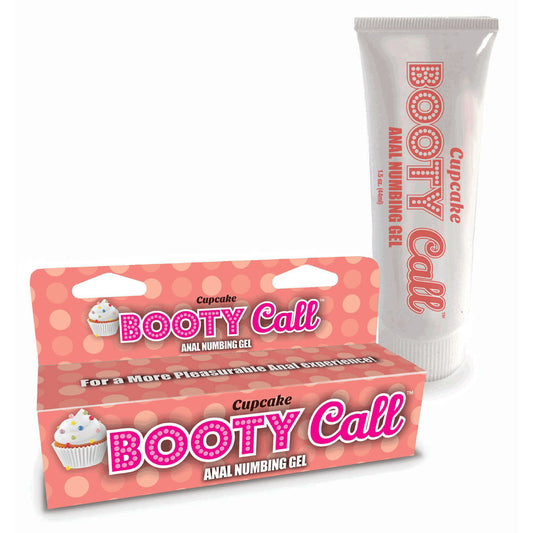 Booty Call Cupcake Flavoured Anal Numbing Gel - 44 ml (1.5 oz) Tube