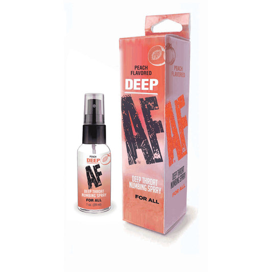 Deep AF Numbing Throat Spray Peach