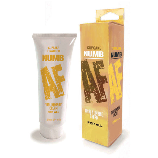 Numb AF - Cupcake Flavoured Anal Numbing Cream - 44 ml Tube