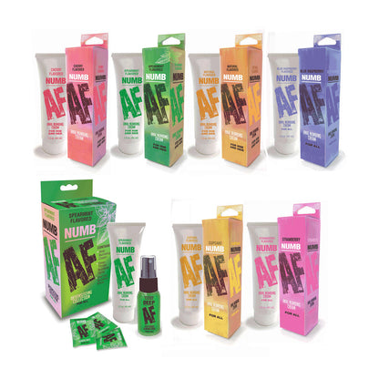 Numb AF - Strawberry Flavoured Anal Numbing Cream - 44 ml Tube