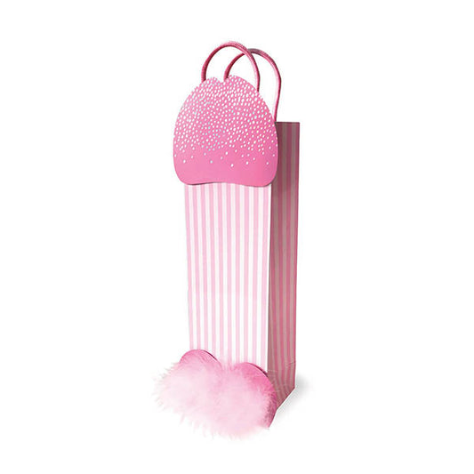 3D Sparkling Penis Gift Bag - Novelty Gift Bag