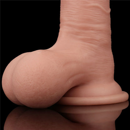 Sliding Skin Dual Layer Dong -  19.5 cm (7.8'') Dong with Flexible Skin