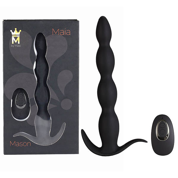 Maia Mason -  23.6 cm USB Rechargeable Anal Beads with Wireless Remote
