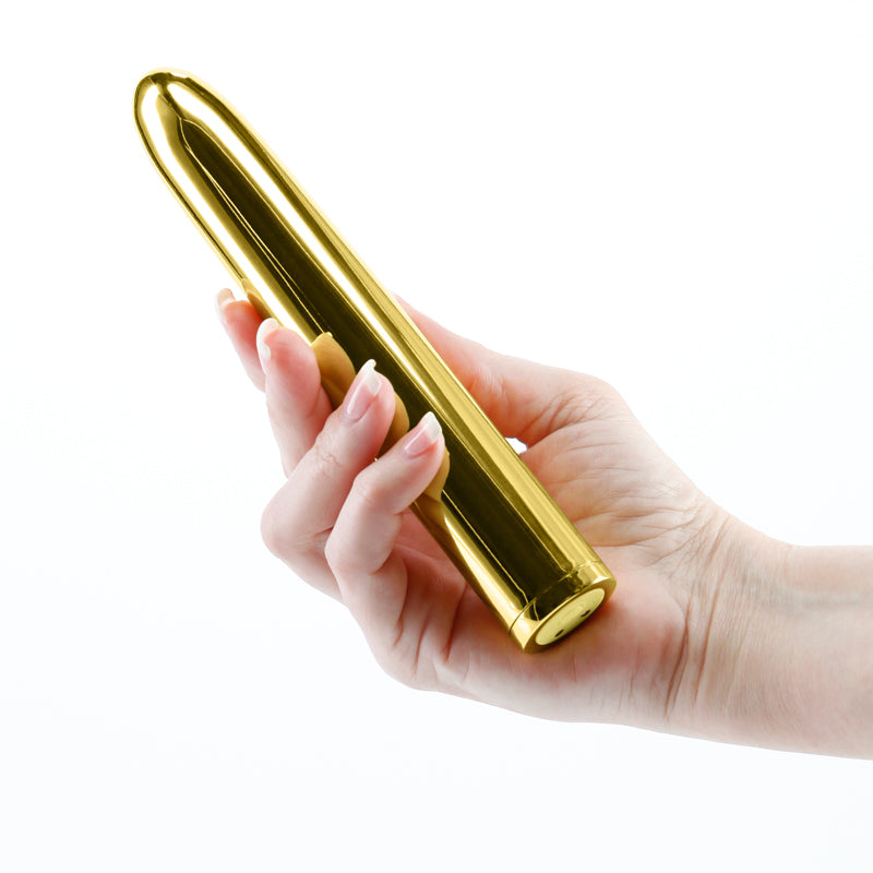Chroma - Gold - Gold 17 cm USB Rechargeable Vibrator