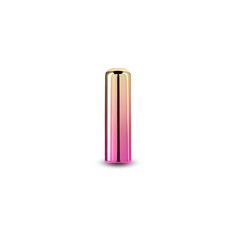 Chroma Sunrise - Small - Metallic Pink/Gold 6.8 cm USB Rechargeable Bullet