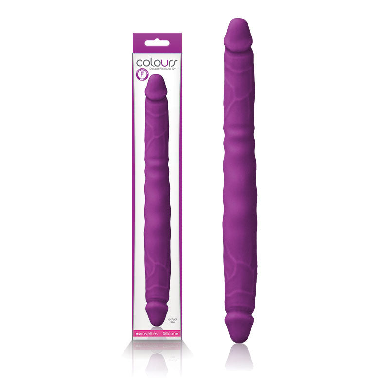 Colours Double Pleasures - Purple 30.5 cm Double Dong