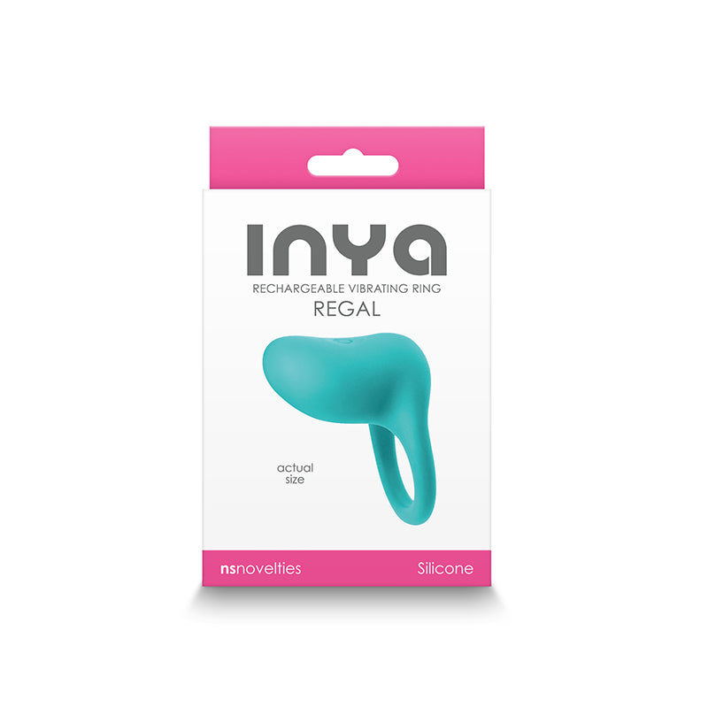 INYA Regal - Teal - Teal USB Rechargeable Finger Stimulator