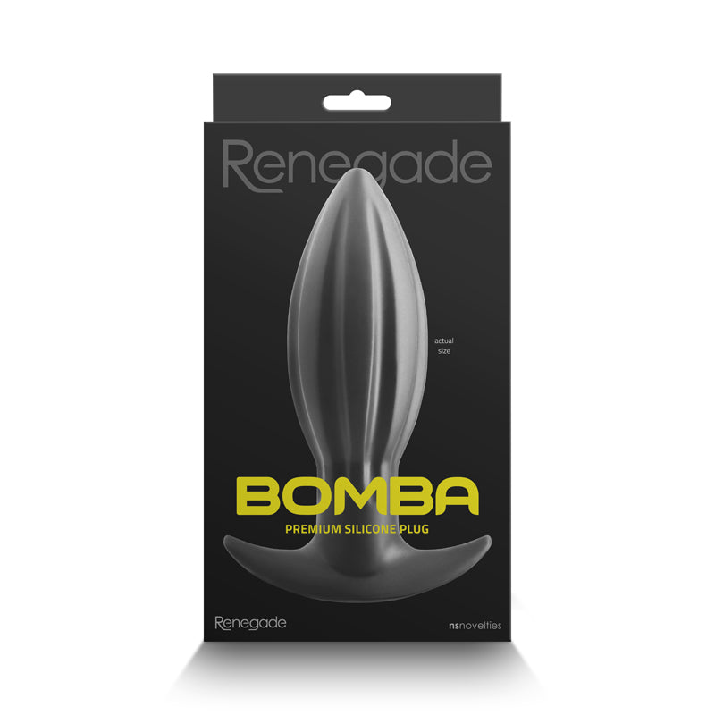 Renegade Bomba - Black - Small - Black 12.5 cm Small Butt Plug