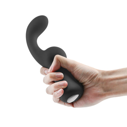 Renegade Curve - Black - Black 19.8 cm Vibrating Prostate Massager