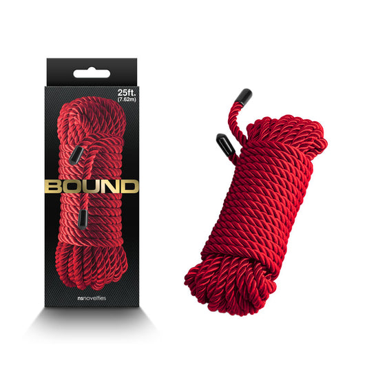 Bound Rope - Red Bondage Rope - 7.6 metre length