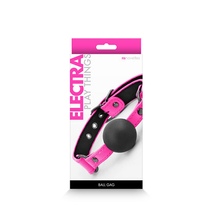 Electra Ball Gag - Pink - Pink Mouth Restraint
