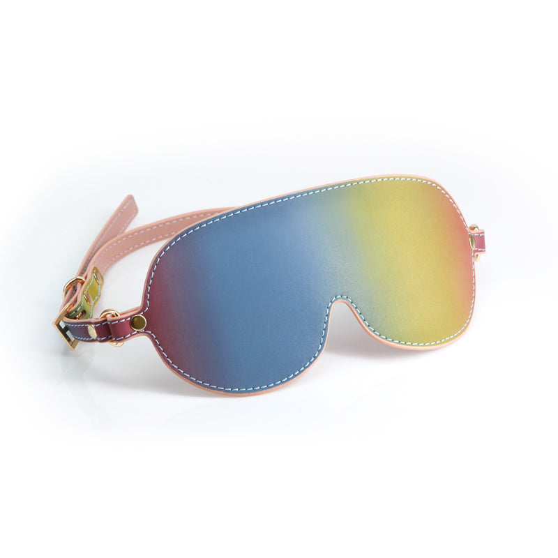 Spectra Bondage Blindfold - Rainbow - Rainbow Eye Restraint