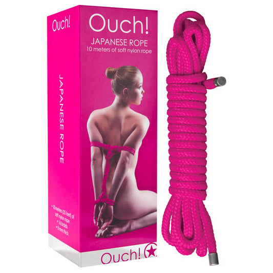 Ouch Japanese Rope Pink - 10 m Length