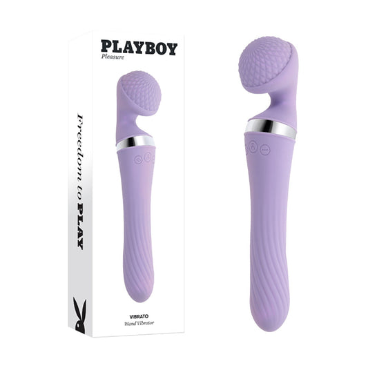Playboy Pleasure VIBRATO Lavender 24 cm Rechargeable Massage Wand