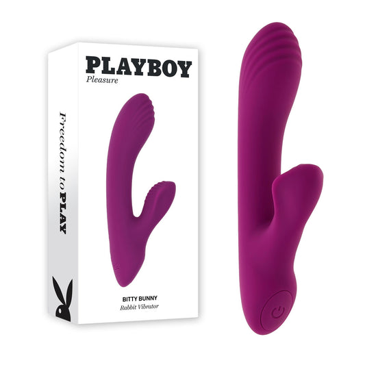 Playboy Pleasure BITTY BUNNY Purple 14.7 cm Rechargeable Rabbit Vibrator