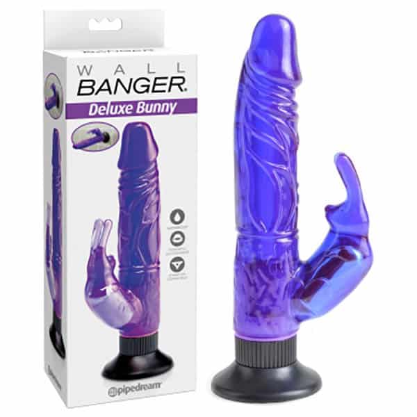 Wall Bangers Deluxe -  22.9 cm (9'') Rabbit Vibrator