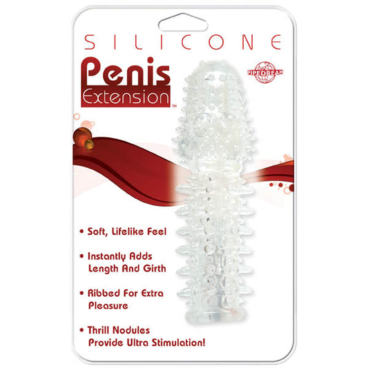 Silicone Penis Extension - Clear 14 cm (5.5'') Sleeve