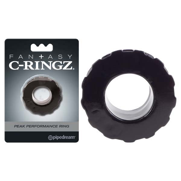 Fantasy C-Ringz Peak Performance Ring - Black Cock Ring