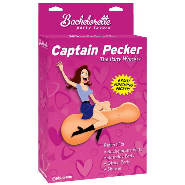 Bachelorette Party Favors Captain Pecker - Inflatable Penis