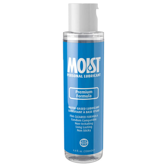 Moist Premium Formula Water Based Lubricant - 130 ml Bottle