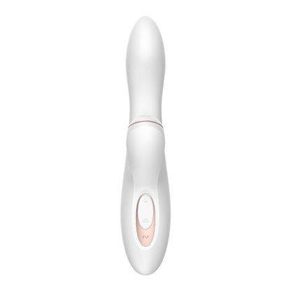Satisfyer Pro + G-Spot - White 22 cm USB Rechargeable Rabbit Vibrator with Touch-Free Clitoral Stimulator