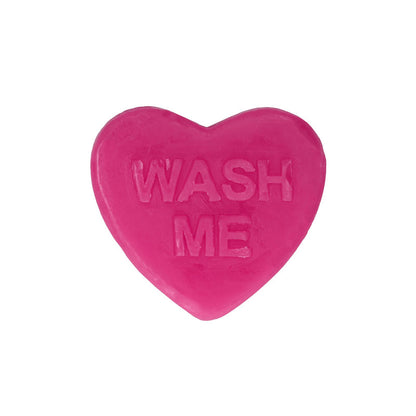 S-LINE Heart Soap - Wash Me - Pink Novelty Soap