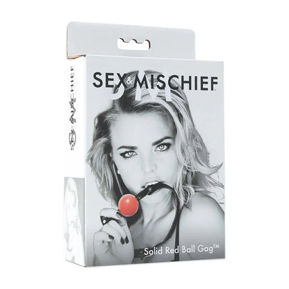 Sex & Mischief Solid Red Ball Gag