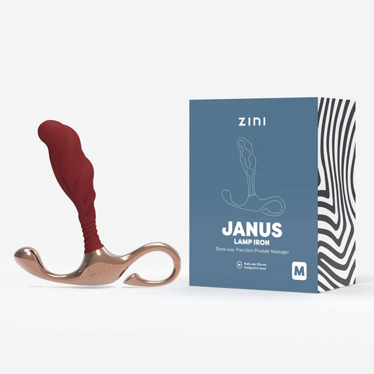 Zini Janus Lamp Iron - Red Medium Prostate Massager