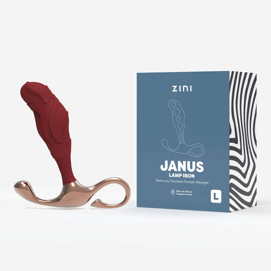 Zini Janus Lamp Iron - Red Large Prostate Massager